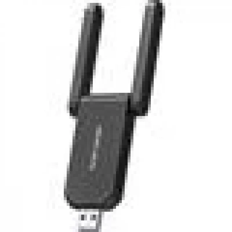 Wi‑Fi USB adapteris MERCUSYS MA72XH AX1800 su aukšto stiprinimo antenomis, USB-A plug-and-play