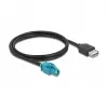 Laidas HSD Z lizdas į USB 2.0 Type-A lizdą 1 m DeLOCK 90502