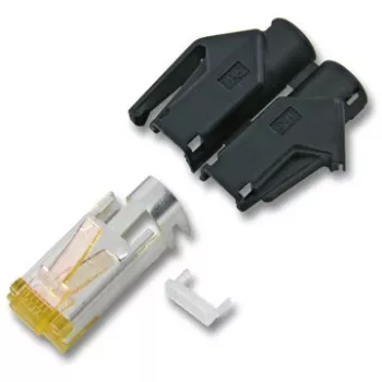 Draka UC900 - Jungiamasis kabelis - RJ-45 (vyriškas) - RJ-45 (vyriškas) - 3 m - SFTP, PiMF - CAT 6a - Be halogeno - Geltona (21.05.9532)