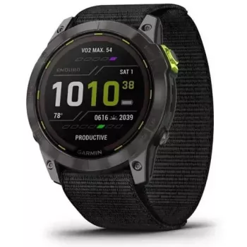 Garmin Enduro 2 3.56 cm (1.4 colio) MIP 35 mm skaitmeninis 280 x 280 pikselių jutiklinis ekranas Pilka spalva Wi-Fi GPS (palydovas)