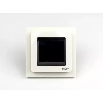 Termostatas DANFOSS DEVI UP 140F1065 su liečiamuoju ekranu, 16A, montuojamas ant lubų / sienos