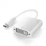 USB-C į DVI adapteris extra digital DV00DV4063 su 15 cm kabeliu, vaizdo išvestis USB-C įrenginiams
