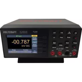VOLTCRAFT VC-655 BT stalinis skaitmeninis multimetras CAT I 1000 V, CAT II 600 V, rodmenys 55000 (VC-11785300)