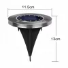 Maclean MCE318 LED saulės energijos takų šviestuvas su smaigaliu, 12 LED SMD, neutrali balta 4000K, 0,7 W, IP44
