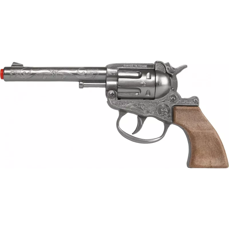 Metalinis žaislinis revolveris Gonher 8 šūvių modelis 239842