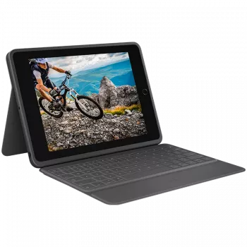 Logitech Rugged Folio Graphite 920-00931 – tvirtas klaviatūros dėklas iPad