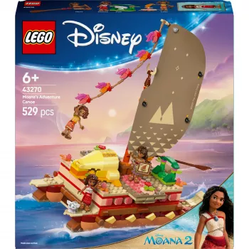 LEGO 43270 Konstruktoriaus rinkinys – 529 detalių, 3 minifigūrėlės, sidabrinė