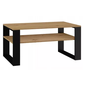 Topeshop MODERN 1P ART CZ kavos / šoninis / kampinis staliukas Kavos staliukas stačiakampė forma 2 koja (-os)