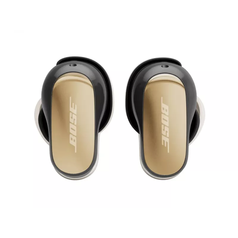 Belaidės ausinės Bose QuietComfort Ultra, juodos/auksinės