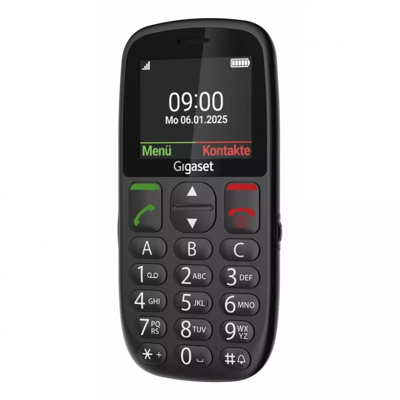 Siemens GL395 Juodas mobilus telefonas 5,6 cm / 2,20 colio - 0,30 Mpx kamera (S30853-H1230-R101)