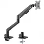 Goobay Single Monitor Gas Spring Mount, juodas (grindinis stovas, 31.89), monitoriaus stovas