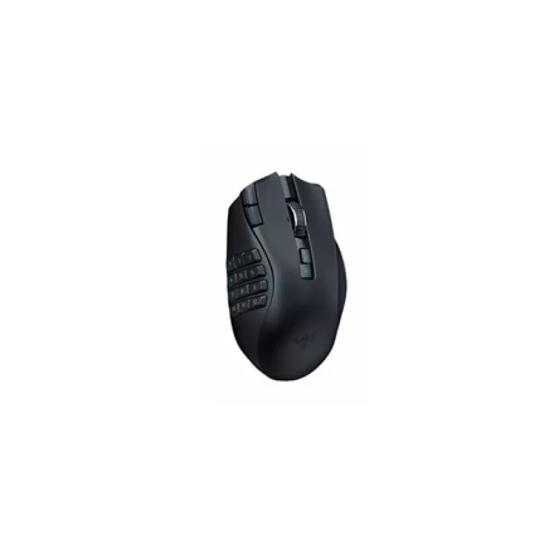 Žaidimų pelė Razer Naga V2 HyperSpeed RF belaidė + Bluetooth, dešinei rankai, 30000 DPI, optinė, juoda