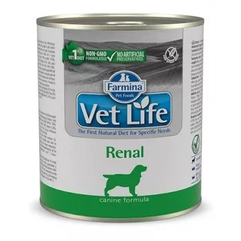 FARMINA Vet Life Canine Renal šlapias šunų ėdalas 300 g