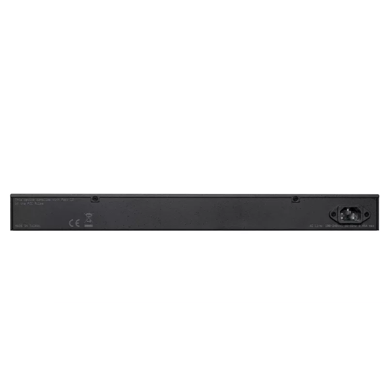 Valdomas L2 Gigabit Ethernet jungiklis Lancom Systems GS-2426 — 24× Gigabit RJ-45, 1U stovas, MAC 8000, AC maitinimas