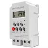 DIN bėgelio elektroninis laikmatis QOLTEC PC0629 — 24V maitinimas, 16A išėjimas