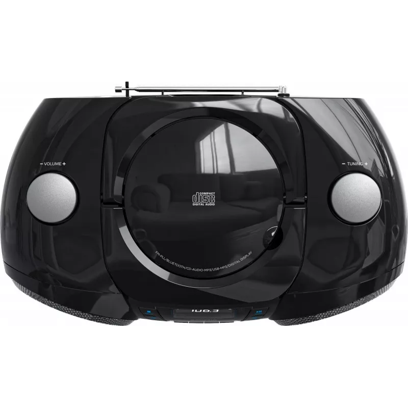 Nešiojamas Bluetooth grotuvas SENCOR SPT4710B – 20 W, Bluetooth 5.3, CD/USB/FM