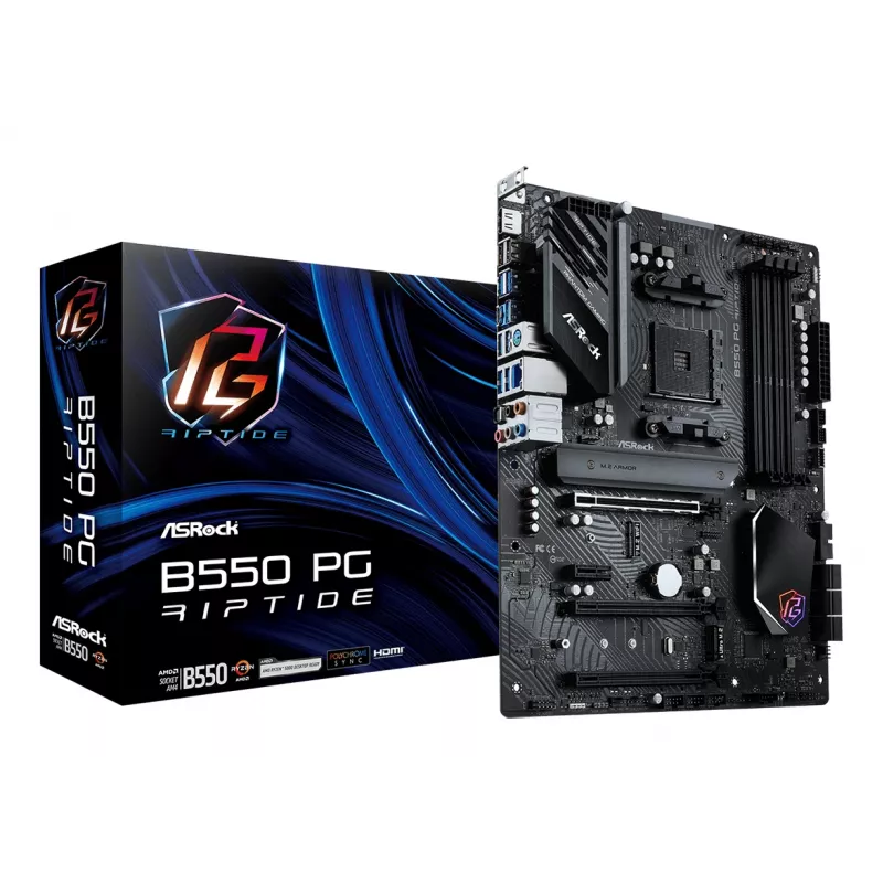 ASRock B550 PG RIPTIDE pagrindinė plokštė