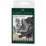 Flomasteris Faber-Castell 167158 juodas 1 vnt.