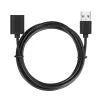 USB ilginimo laidas AM-AF 1,8 m juodas