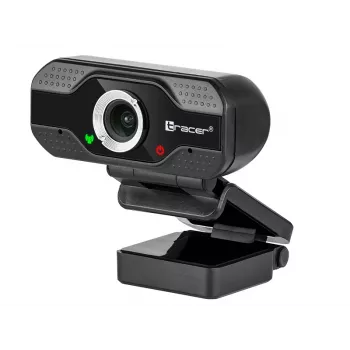 Internetinė kamera Tracer WEB007 2 MP Full HD 1920x1080 USB 2.0 Juoda