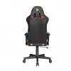 Žaidimų kėdė GEMBIRD GC-SCORPION-04X juoda-oranžinė, ergonomiškas dizainas, reguliuojamas aukštis, aukšta nugara