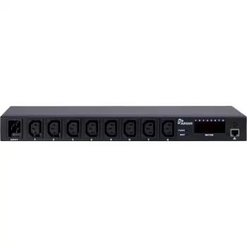 Inter-Tech SW-0816 maitinimo skirstytuvas (PDU) 8 AC lizdų juodas