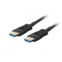 HDMI kabelis Lanberg CA-HDMI-30FB-1000-BK 100 m juodas
