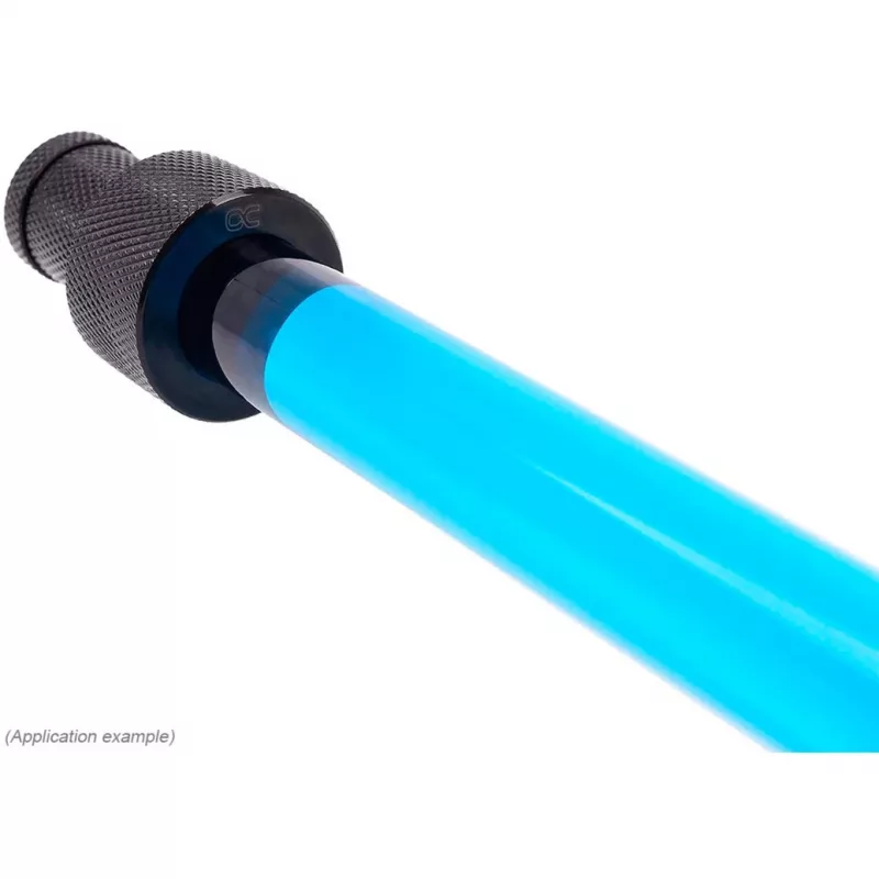 Alphacool HardTube 16/11 mm 0,4 m permatoma stiklinė vamzdelė skysčio aušinimui