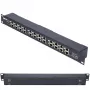 Extralink Gigabit PoE Injektorius 12 prievadų 12x 1000Mb/s RJ45, montavimui į stelažą