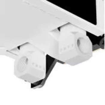 CPU vandens blokas TRYX L-P0CL-DS0M-G0W Intel ir AMD lizdams su AMOLED ekranu, baltos spalvos