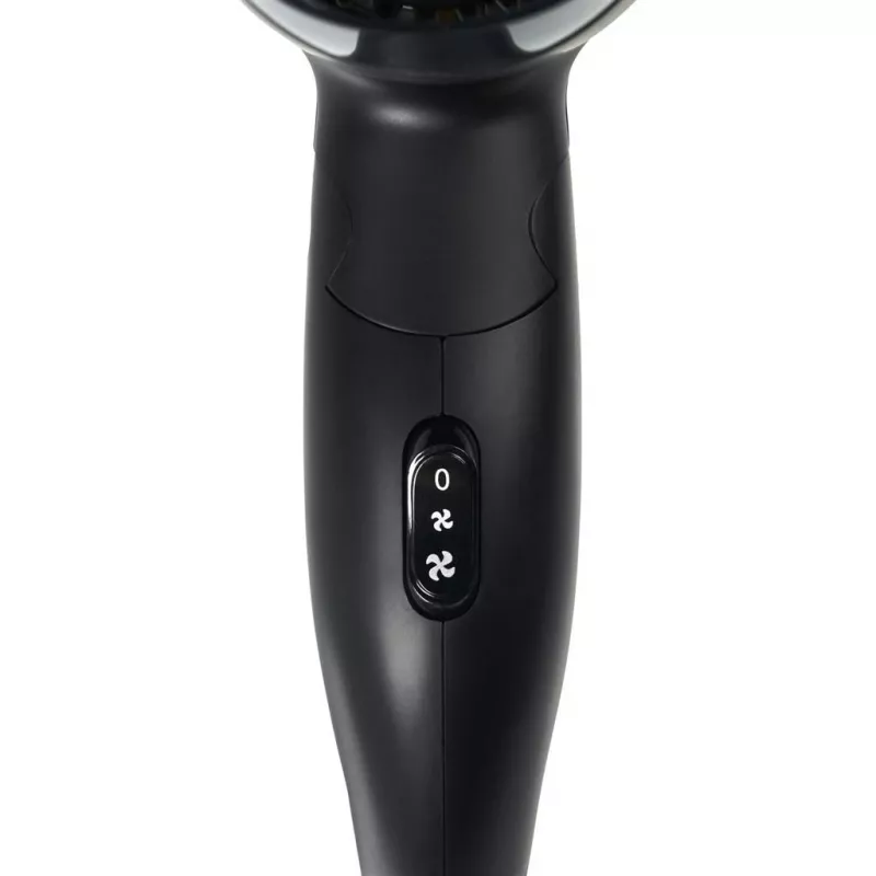 Plaukų džiovintuvas Tristar HD-2460, 1200W, 2 temperatūros nustatymai, juodas