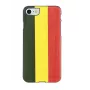 Dėklas iš medžio ir polikarbonato iPhone XR Reggae Black – man and wood