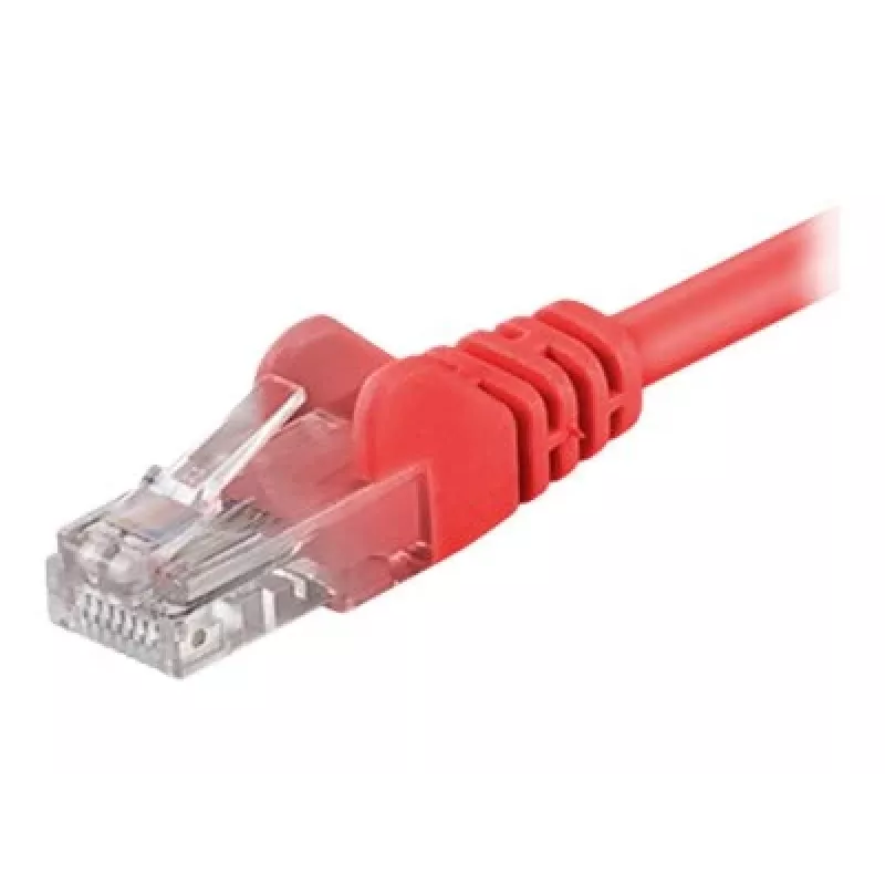 Tinklo laidas GOOBAY CAT5e 1,5 m RJ-45 — raudonas