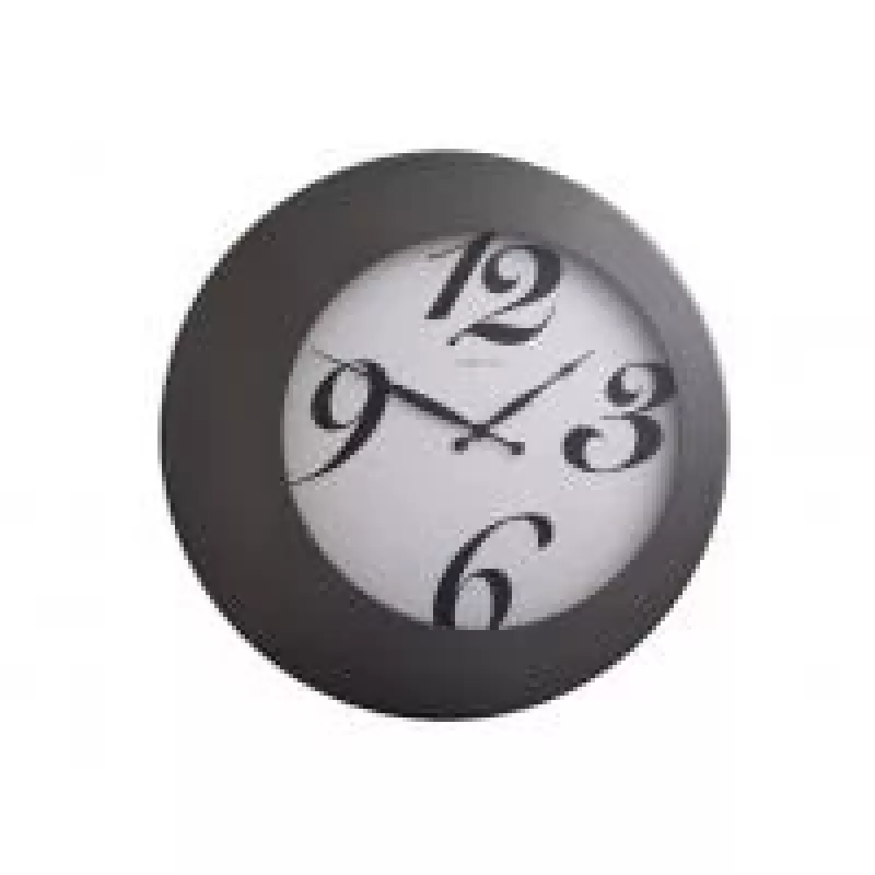NeXtime Walter sieninis laikrodis 2947, 45 cm, juodas
