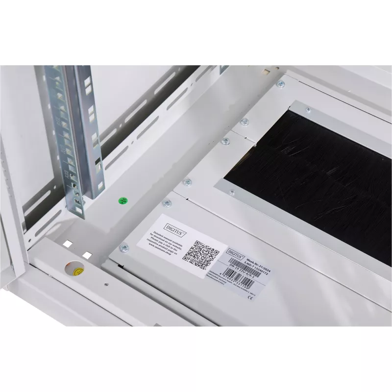DIGITUS Professional Unique DN-19 22U-6/6-1 – tinklo spinta, šviesiai pilka RAL 7035, 22U, 48,3 cm (19 inch)