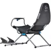 Žaidimų kėdė Playseat Challenge X - Logitech G Edition konsolėms juoda, pilka