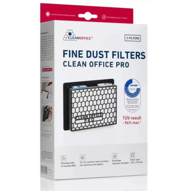Išmetimo filtras Clean Office Pro Feinstaubfilter 2 vnt.