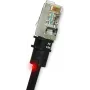 Tinklo laidas PatchSee PK-F-4 RJ-45 Cat5e 1,2 m juodas