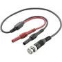 VOLTCRAFT BNC matavimo laidas 0,50 m juodas, raudonas (VC-10906575)