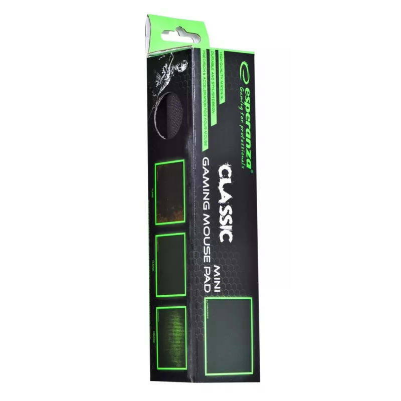 Pelėdos kilimėlis ESPERANZA EGP101K 250×200×2 mm plastikinis juodas