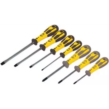 Atsuktuvų rinkinys c.k tools T49162D — 7 vnt., įvairūs atsuktuvai