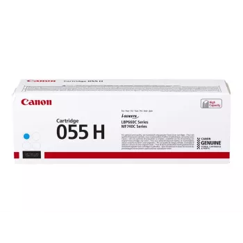Canon 055H kasetė su toneriu 1 vnt. Originali Ciano