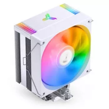 Jonsbo CR-1000MAX V2 PWM ARGB baltas CPU aušintuvas – bokštinis radiatorius, PWM ventiliatorius, ARGB apšvietimas