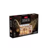 3D LED Dėlionė Dante CubicFun NatMus Brachiosaurus 05447 – edukacinis modelis su LED šviesa
