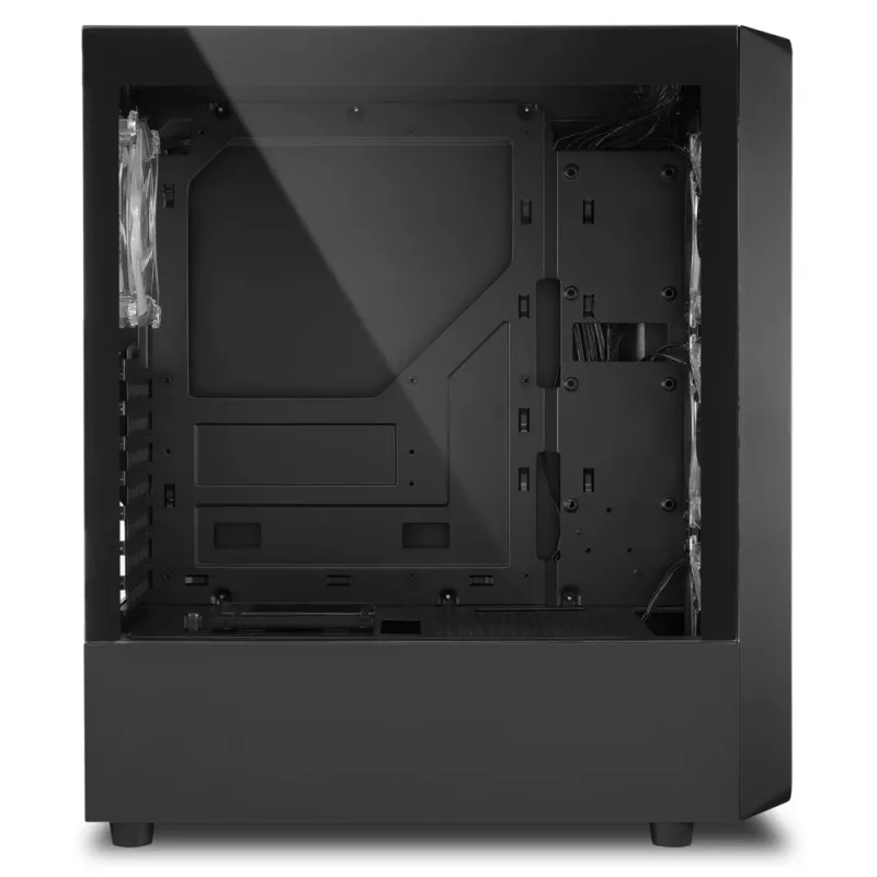 PC korpusas Sharkoon TK4 RGB Midi Tower juodas