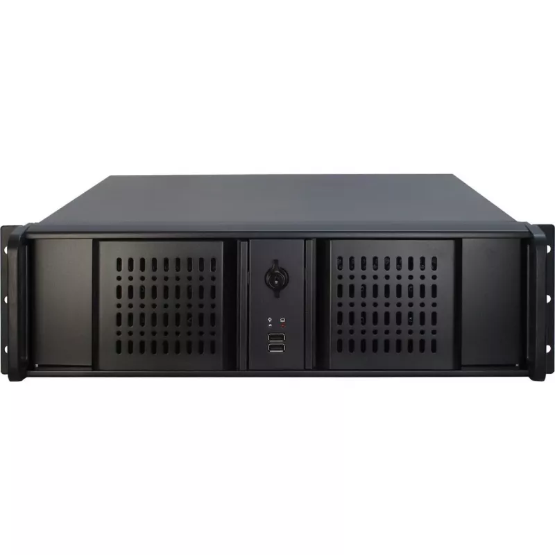 Inter-Tech 3U-3098-S Rack 19 inch juodas