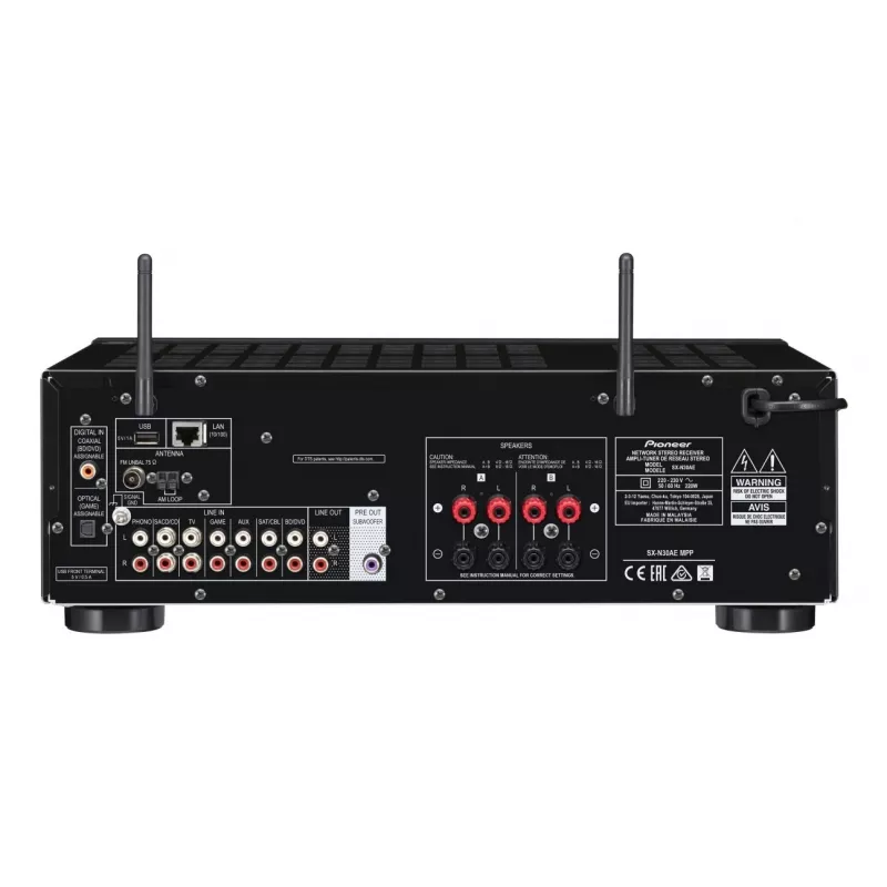 Pioneer SX-N30AE 2.0 kanalų stereofoninis imtuvas sidabrinis