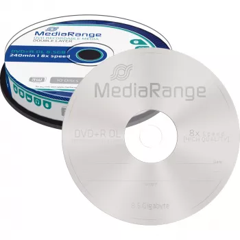 MediaRange MR466 DVD+R DL 8,5 GB 10 vnt.