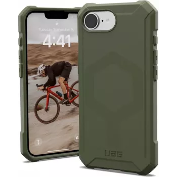 UAG Urban Armor Gear Essential Armor MagSafe Dėklas, Apple iPhone 16e, Alyvinė Žalia (114496117272)