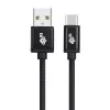 USB - USB C 3 m. juosta juoda